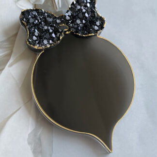 No. 140 Bauble with Bow Silicone Mold - image 1
