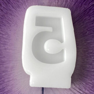 Number 5 Silicone Mold - image 1