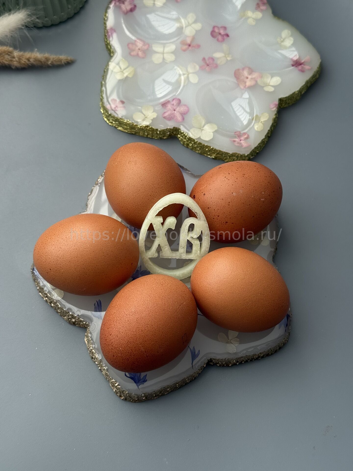 X07 Mold silicone Easter egg cup Flower – image 7