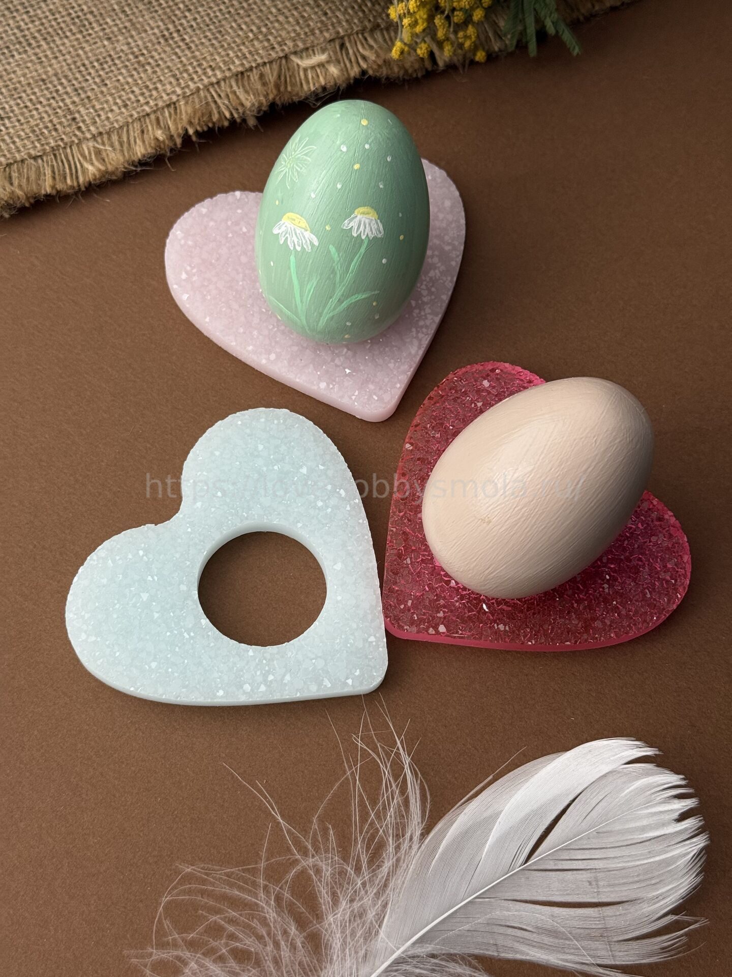 X05 Heart shaped resin mold – image 4