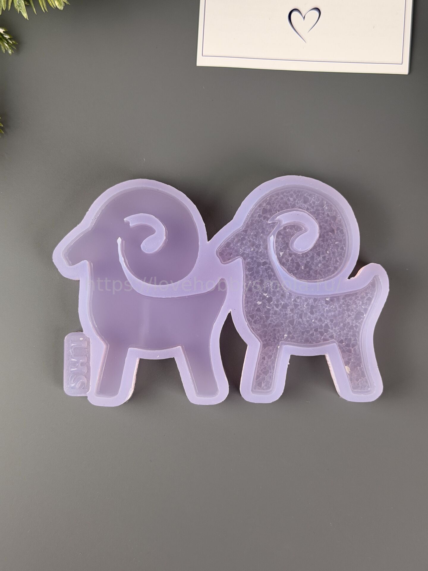MC88 Mold New Year's Goat set of 2 pcs symbol of 2027 – image 2