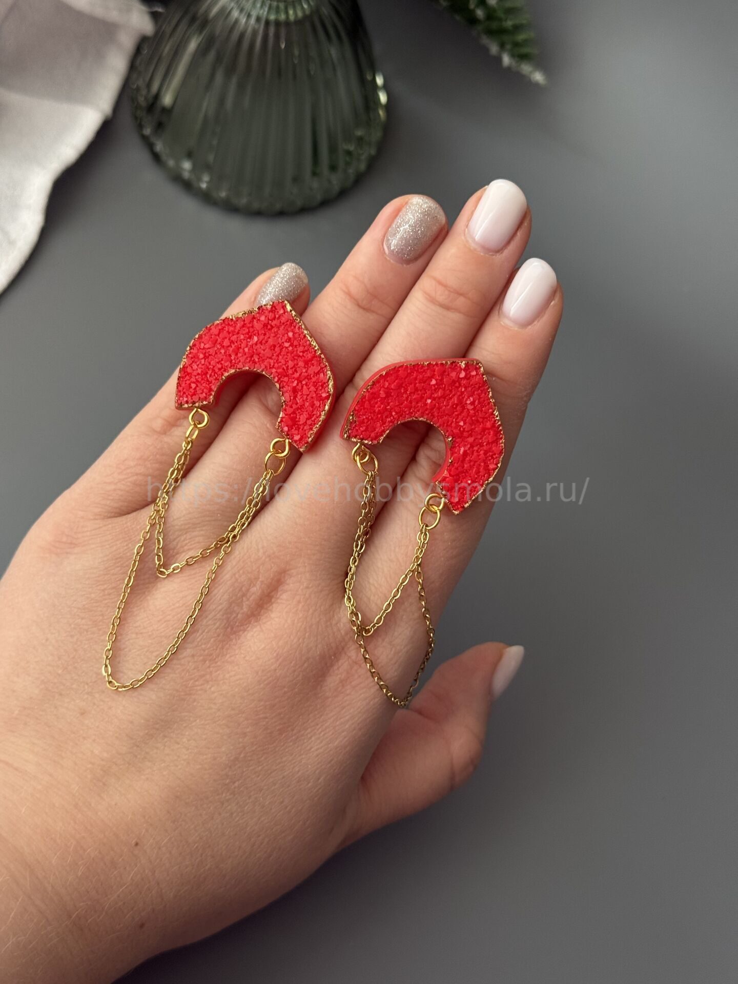 AC30 Mold for jewelry hairpins and earrings Kokoshnikki – image 11