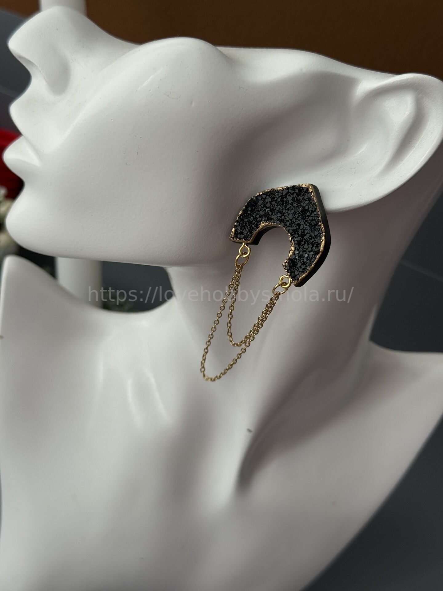 AC31 Mold for jewelry hairpins and earrings Kokoshniks 4 pcs – image 3