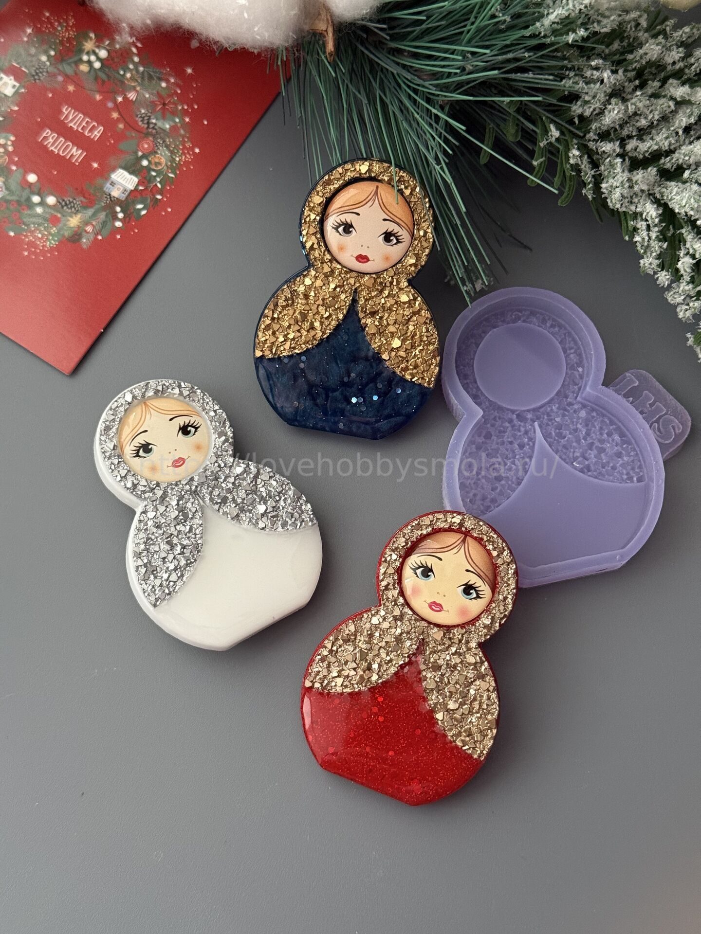B61 Silicone Mold Matryoshka – image 3