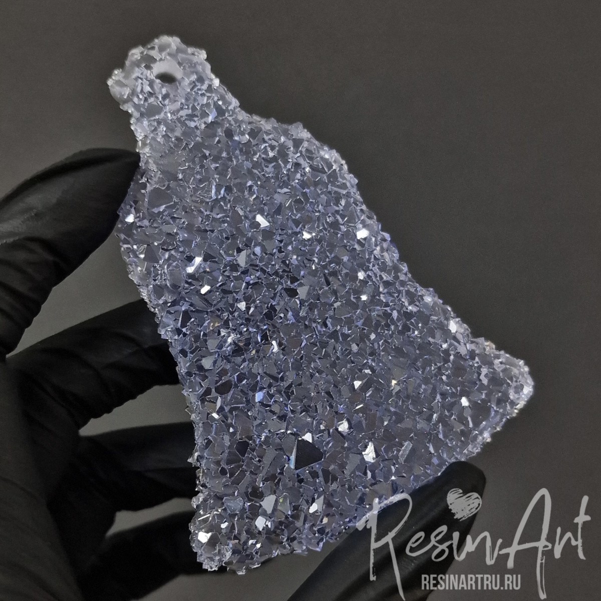 No. 868-S Christmas Ornament Crystal Bell Silicone Mold - image 2