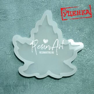 Coaster Ivy Leaf Silicone Mold - image 1
