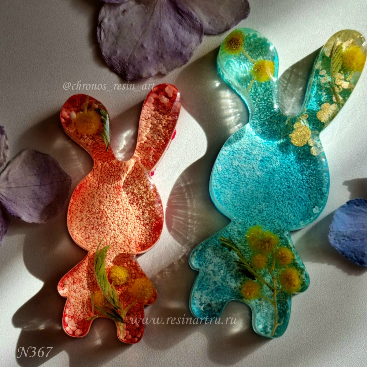 No. 367 Bunnies No. 1 Silicone Mold - image 7