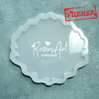 Coaster Aspen Leaf Silicone Mold - image 1