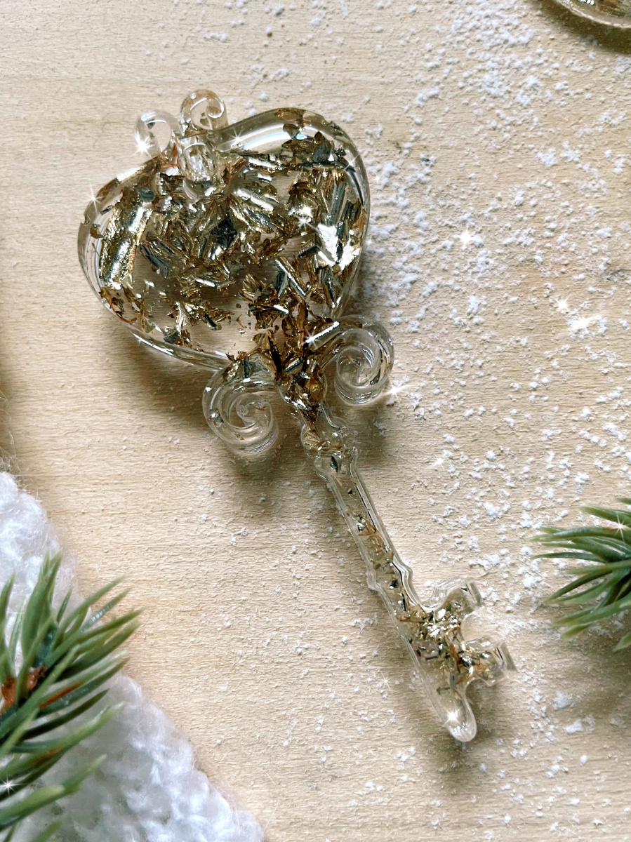 No. 447 Christmas Ornament Key No. 2 Silicone Mold - image 3