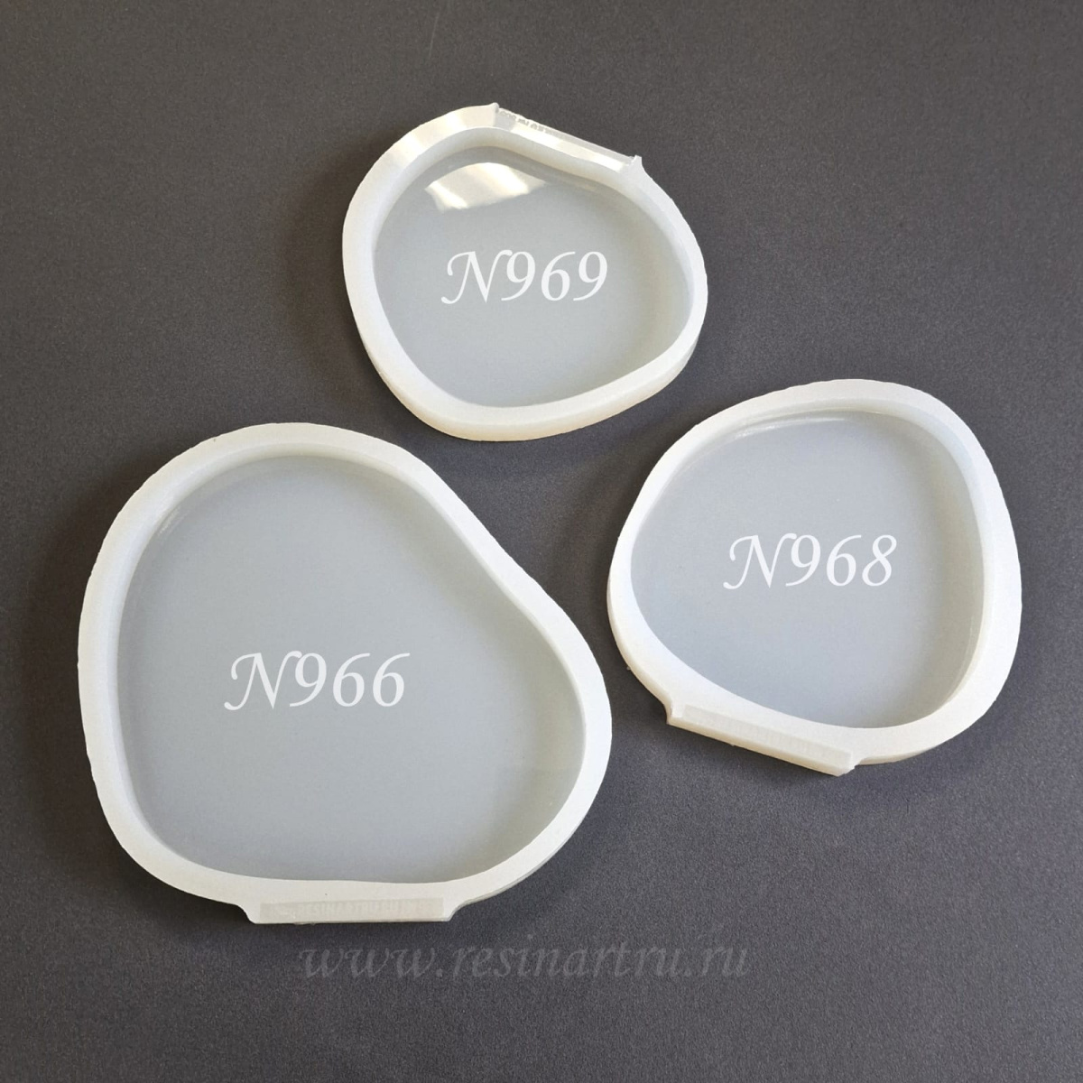 No. 969 Coaster Silicone Mold - image 2
