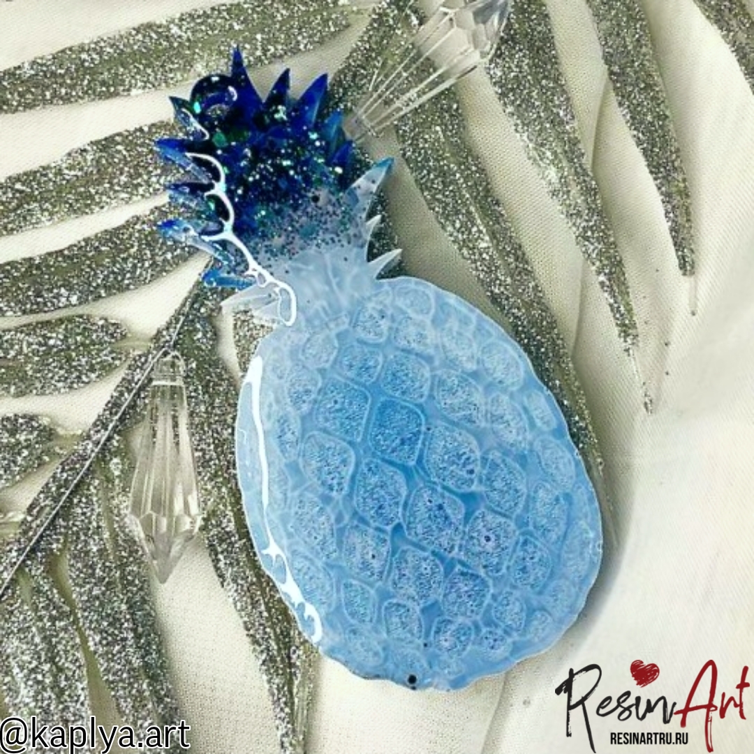 No. 626-S Christmas Ornament Pineapple Silicone Mold - image 4