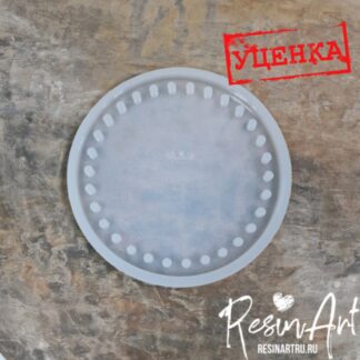 No. 639-U Handbag (Circle 17 cm) Silicone Mold - image 1