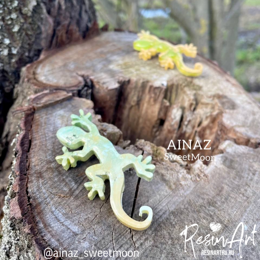 No. 363 Lizard Silicone Mold - image 3