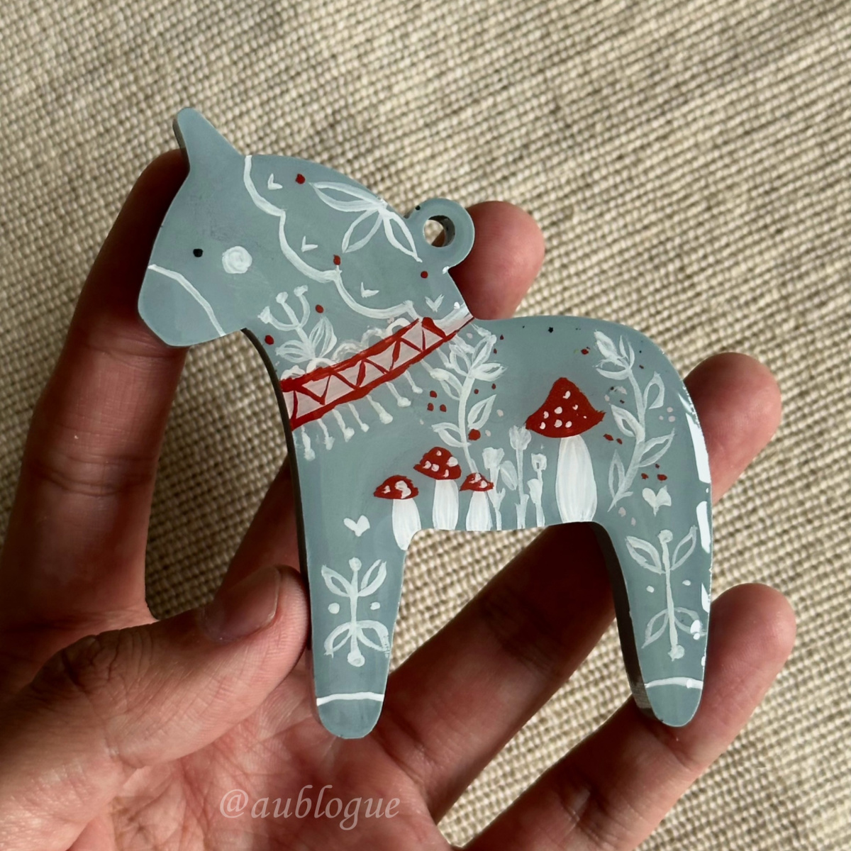 No. 624 Christmas Ornament Horse Silicone Mold - image 3