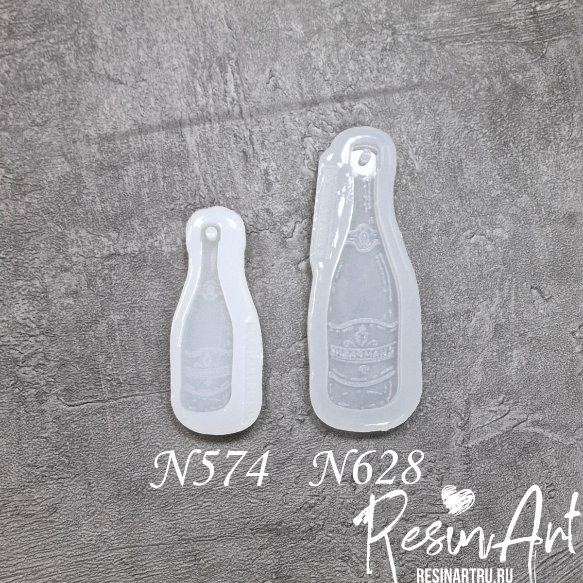 No. 628 Christmas Ornament Champagne (11.5 cm) Silicone Mold - image 3