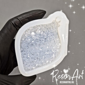 No. 810-S Christmas Ornament Crystal Lantern Silicone Mold - image 1
