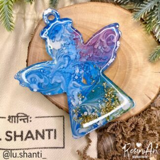 No. 431-S Christmas Ornament Angel No. 4 Silicone Mold - image 1