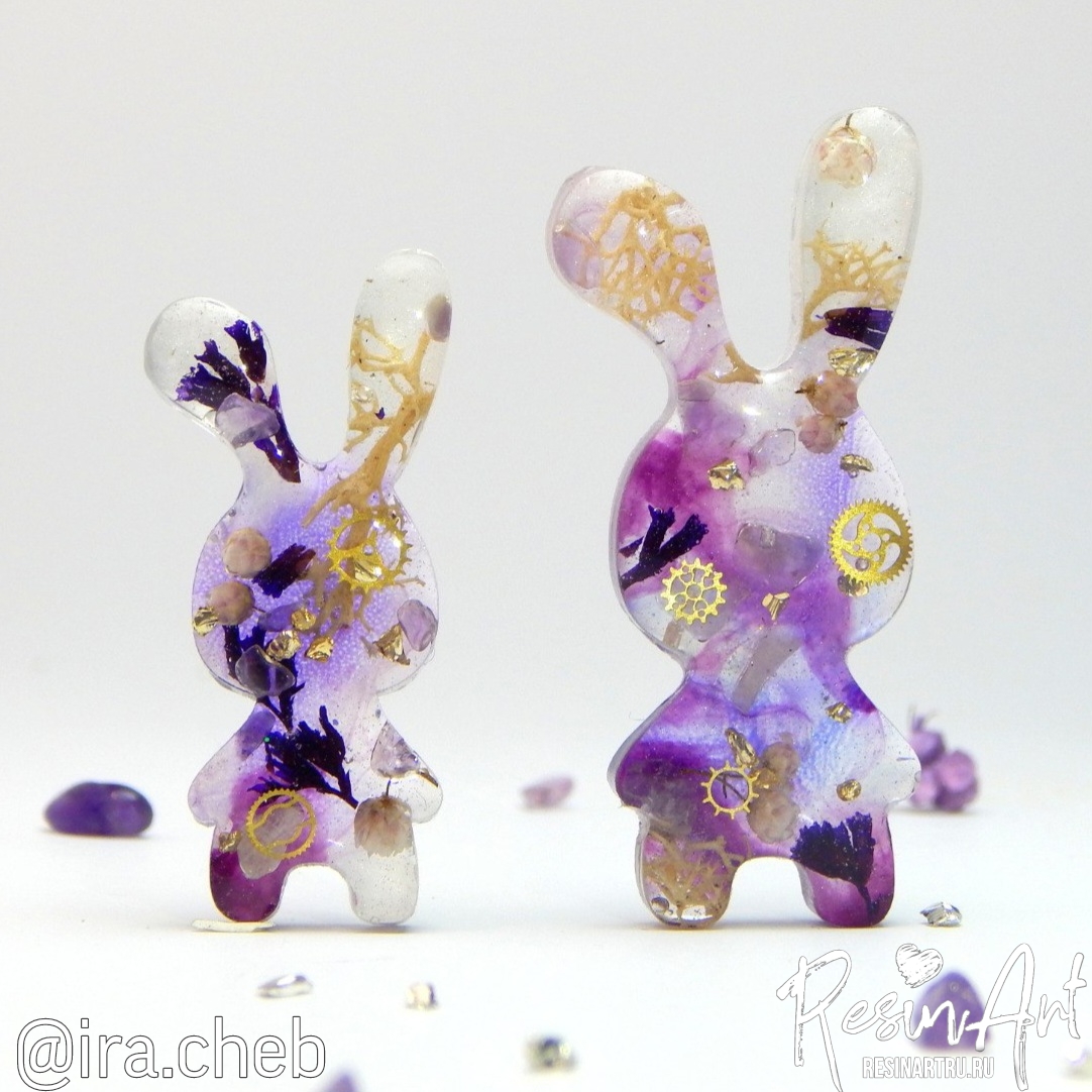 No. 367 Bunnies No. 1 Silicone Mold - image 4