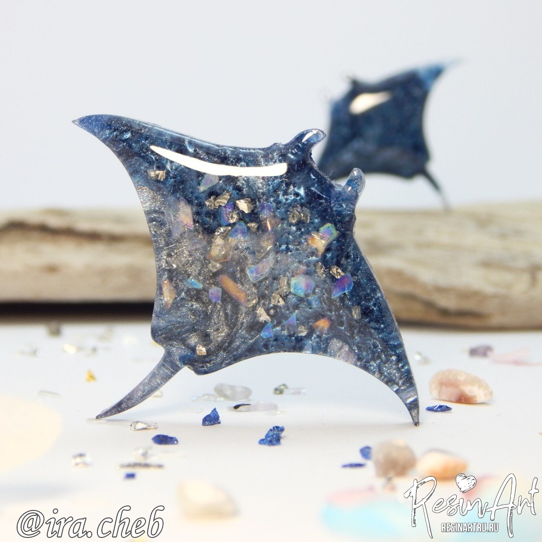 No. 378 Stingrays Silicone Mold - image 3