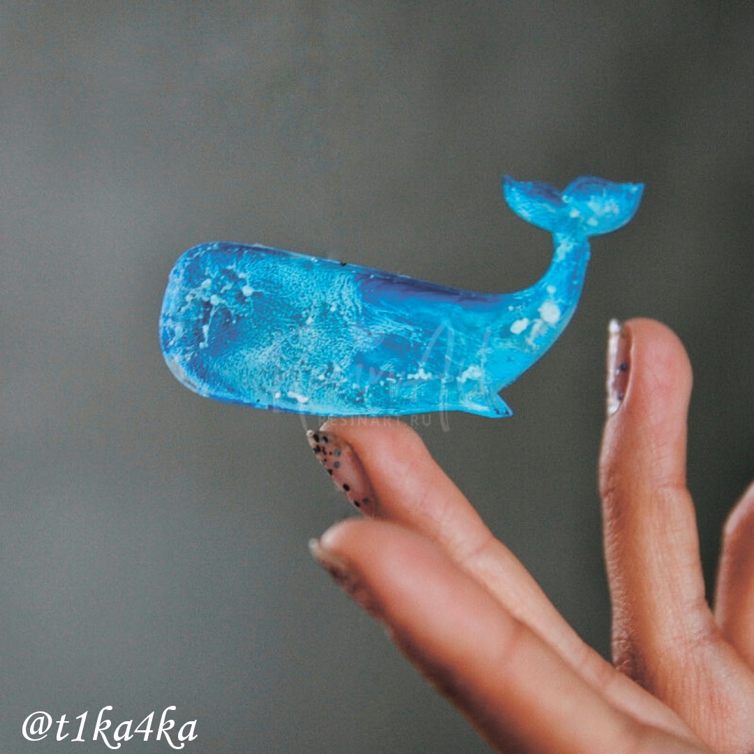 No. 350 Whale No. 1 Silicone Mold - image 3