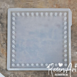 No. 636 Handbag (Square) Silicone Mold - image 1