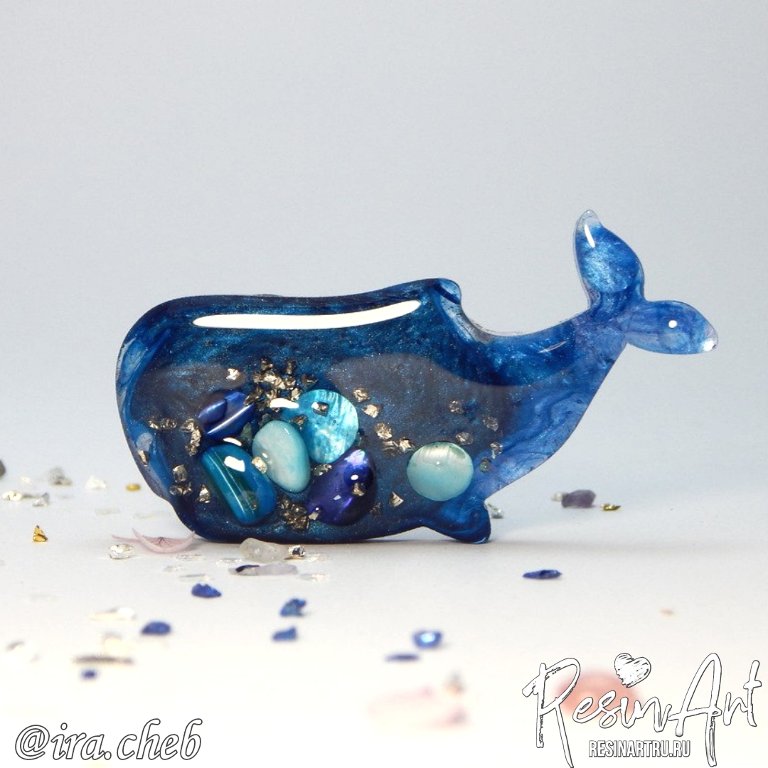 No. 386 Whale No. 4 Silicone Mold - image 3