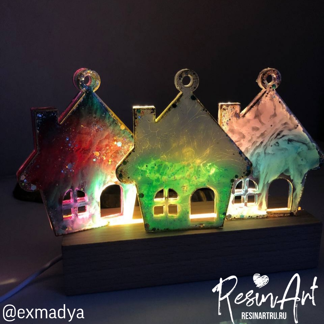 No. 438 Christmas Ornament House No. 2 Silicone Mold - image 23