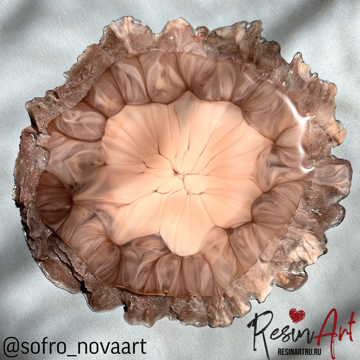 No. 227 Coaster with Organic Edge No. 2 Silicone Mold - image 26