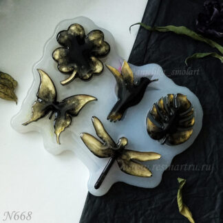 No. 668 Summer Set Silicone Mold - image 1