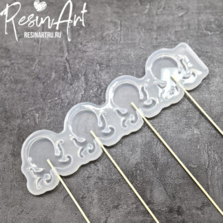 No. 688 Candy - Octopuses (Set) Silicone Mold - image 1