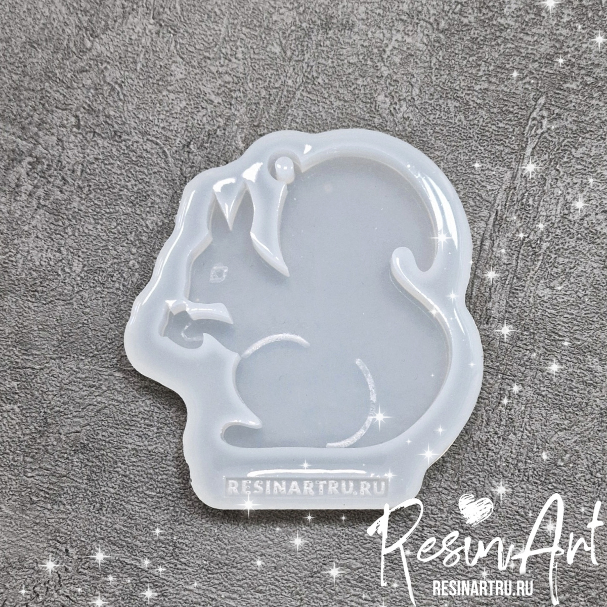 No. 620-S Christmas Ornament Squirrel Silicone Mold - image 2
