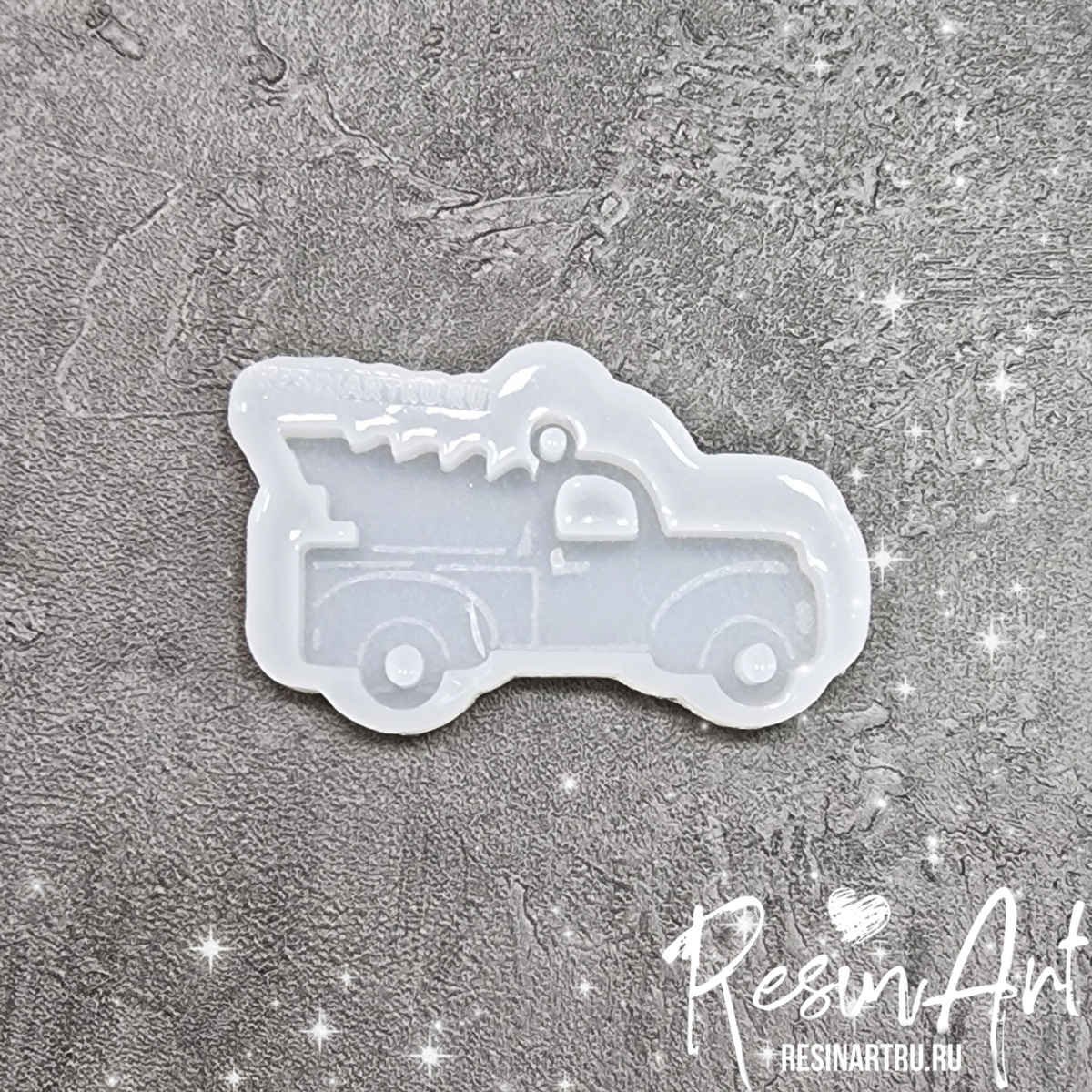 No. 573 Christmas Ornament Orca Silicone Mold - image 2