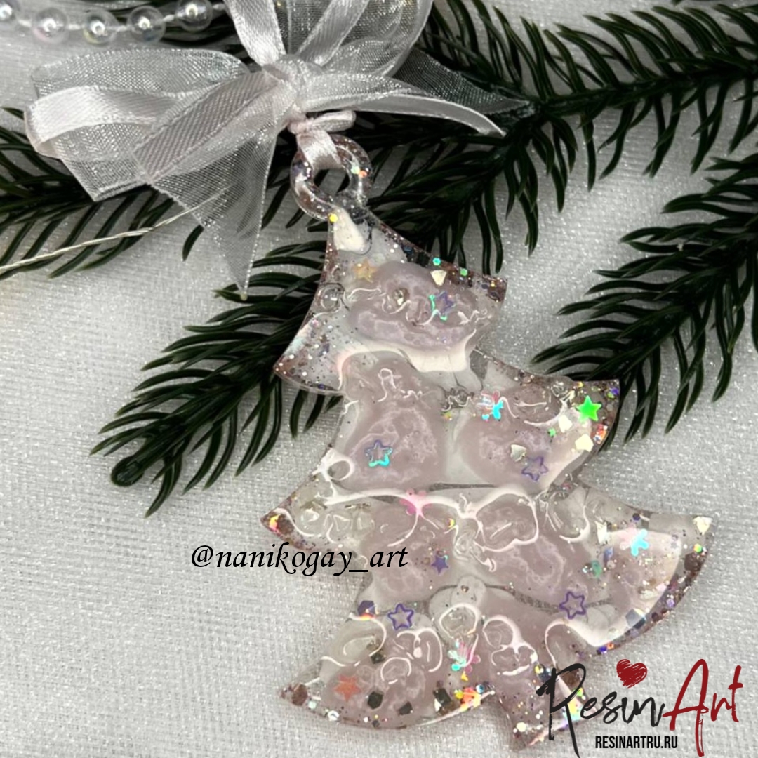 No. 434 Christmas Ornament Christmas Tree No. 3 Silicone Mold - image 6