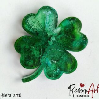 No. 361 Clover Silicone Mold - image 1