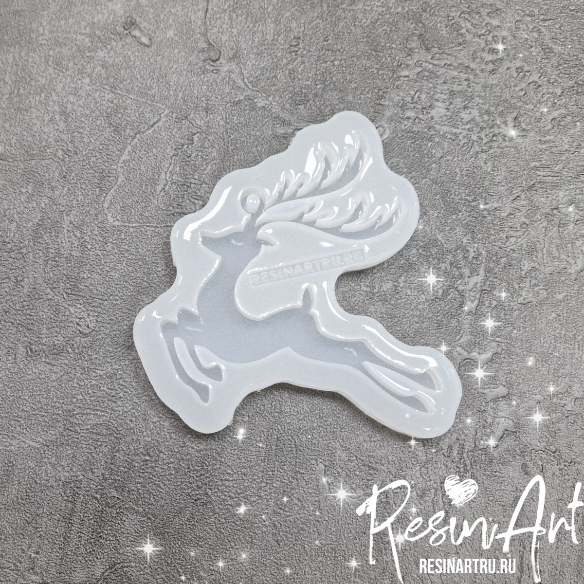 No. 576 Christmas Ornament Reindeer Silicone Mold - image 40