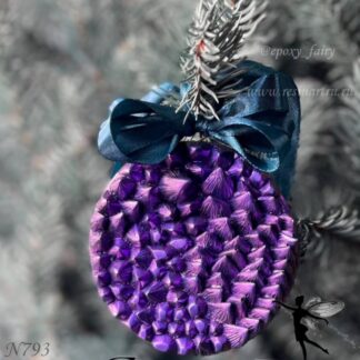 No. 793-S Christmas Ornament "Scales" Silicone Mold - image 1