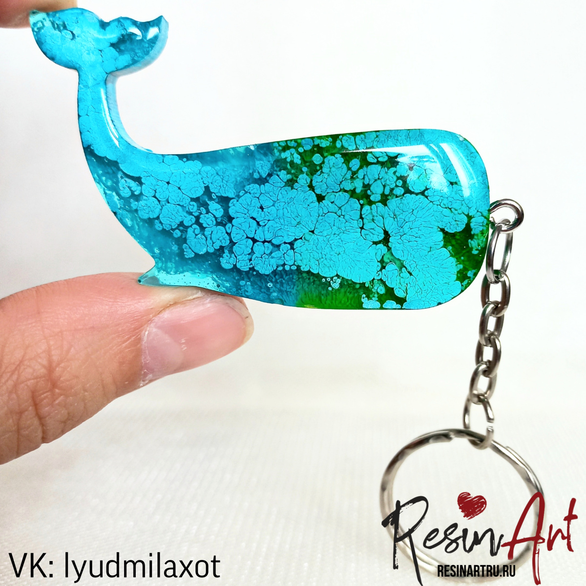 No. 350 Whale No. 1 Silicone Mold - image 4