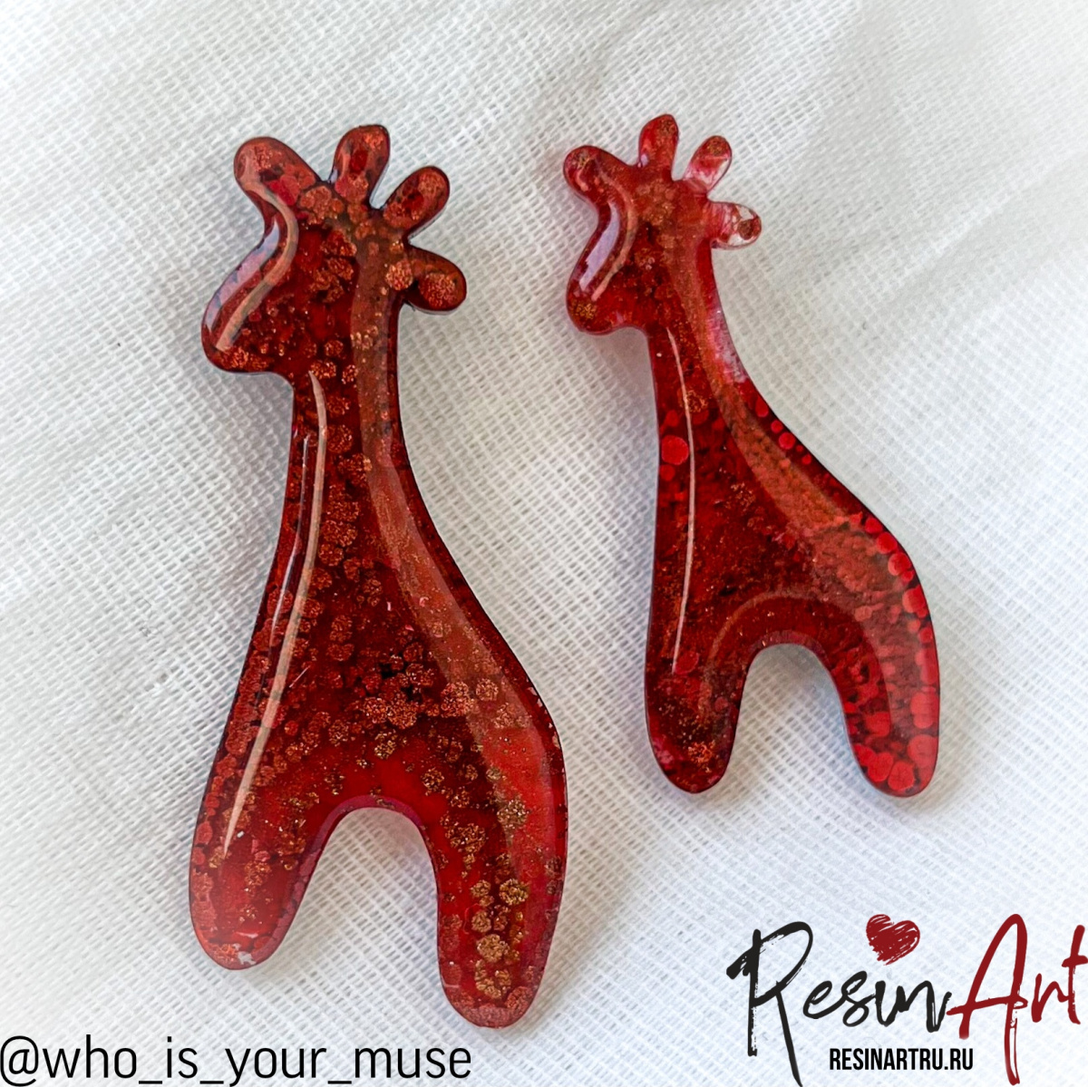 No. 377 Giraffes Silicone Mold - image 4