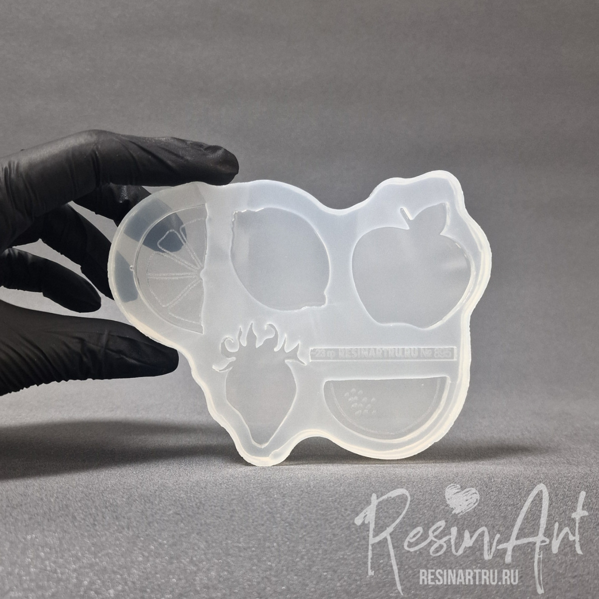 No. 895-S Brooch Set Silicone Mold - image 2