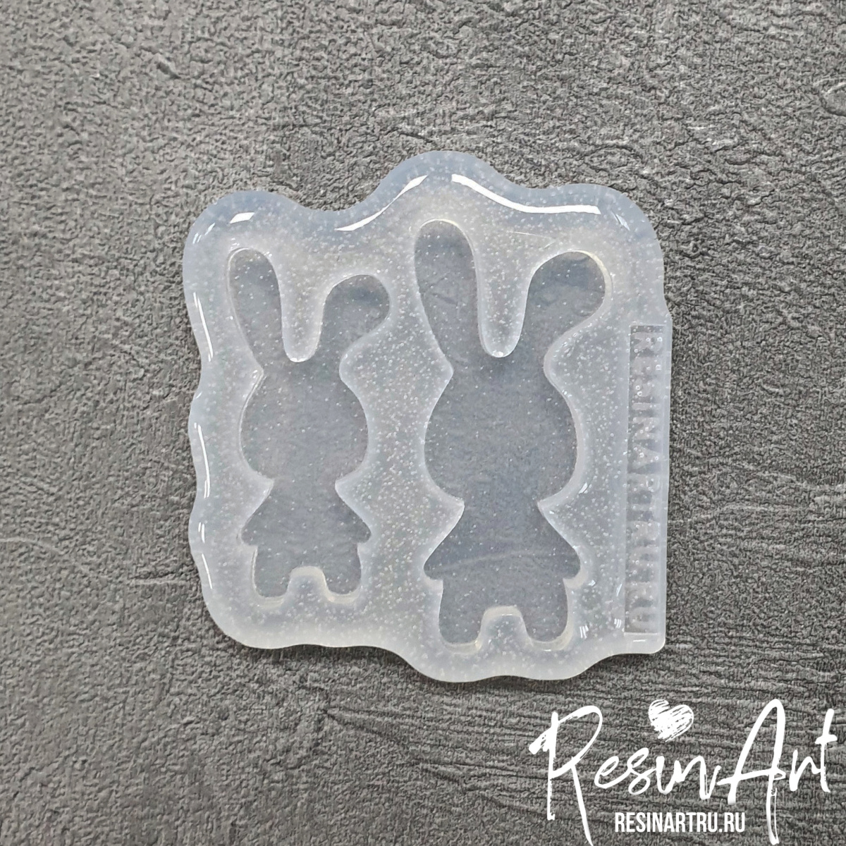 No. 367 Bunnies No. 1 Silicone Mold - image 2