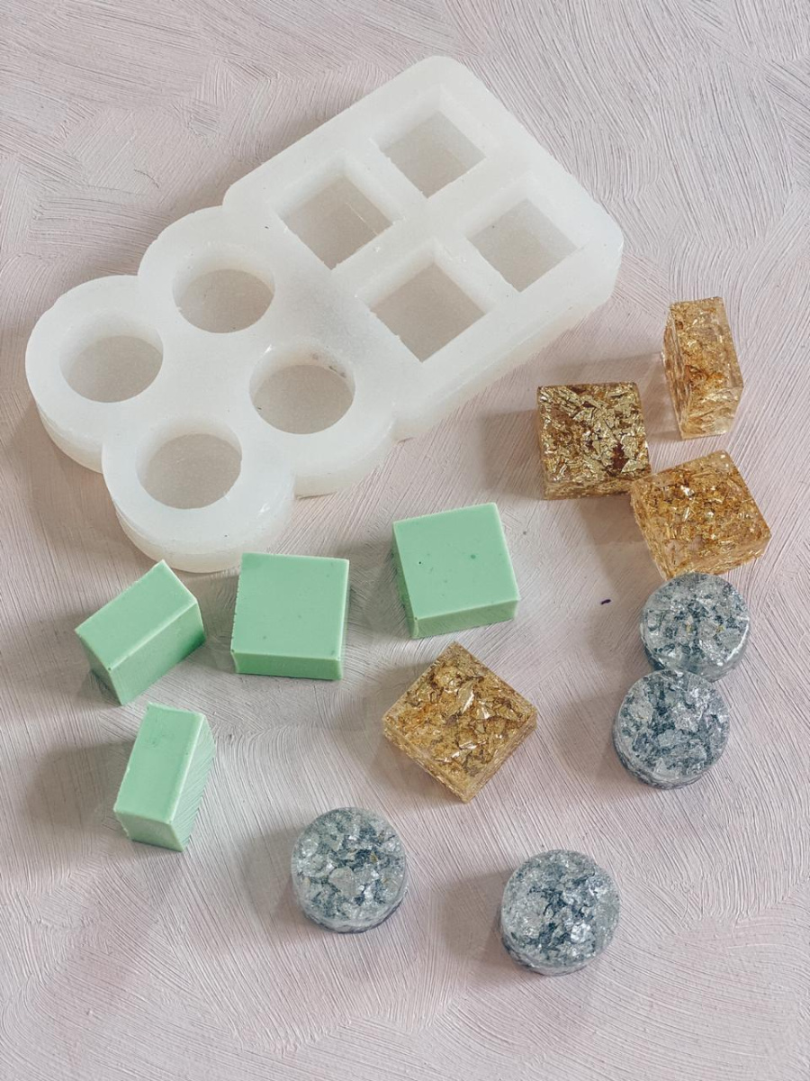 No. 364 Tray / Tiered Stand Feet (Feet Set) Silicone Mold - image 2