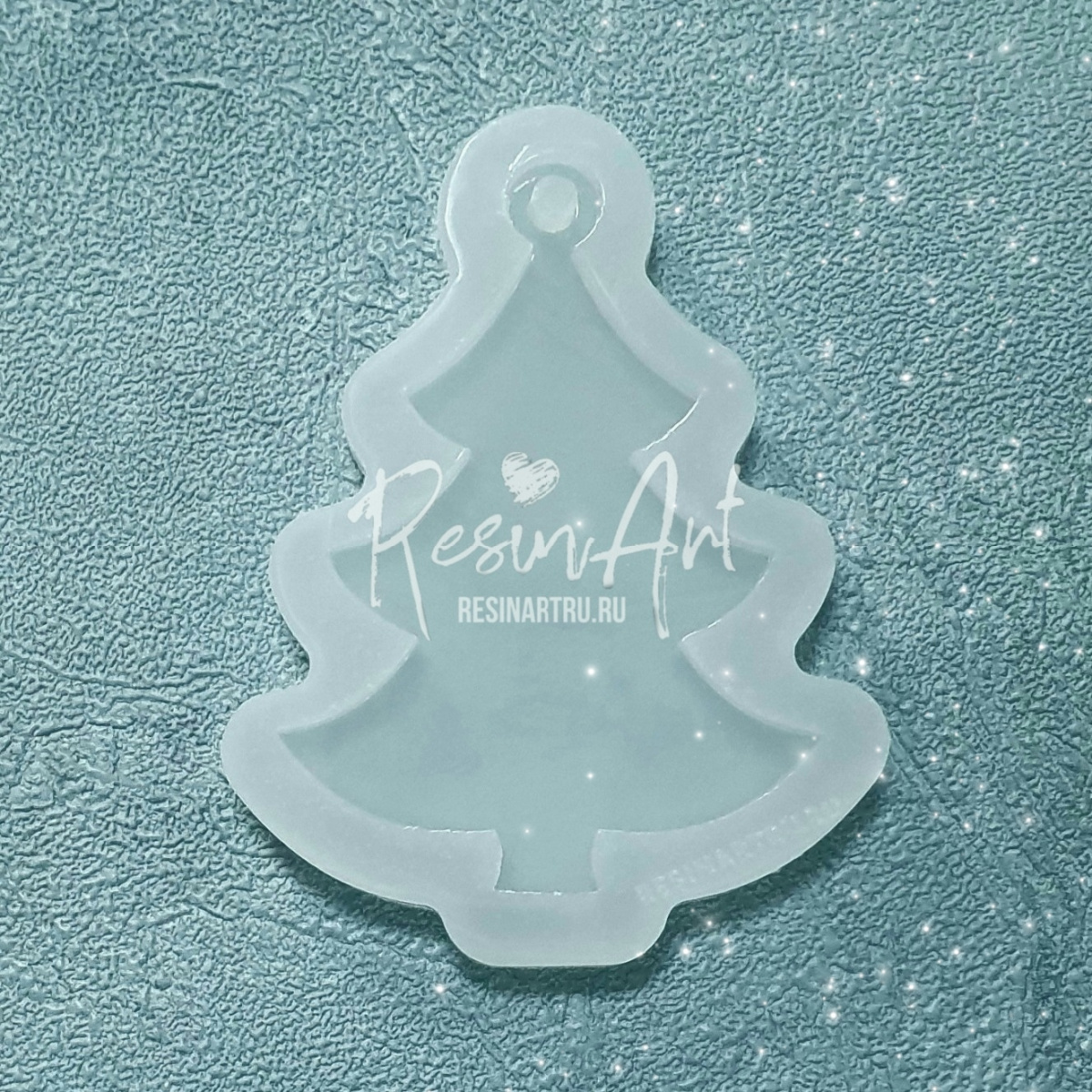No. 434 Christmas Ornament Christmas Tree No. 3 Silicone Mold - image 2