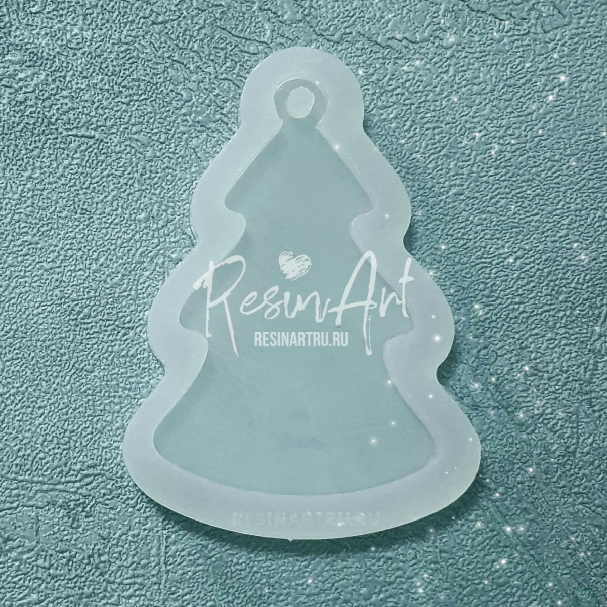 No. 443-S Christmas Ornament Christmas Tree No. 4 Silicone Mold - image 1