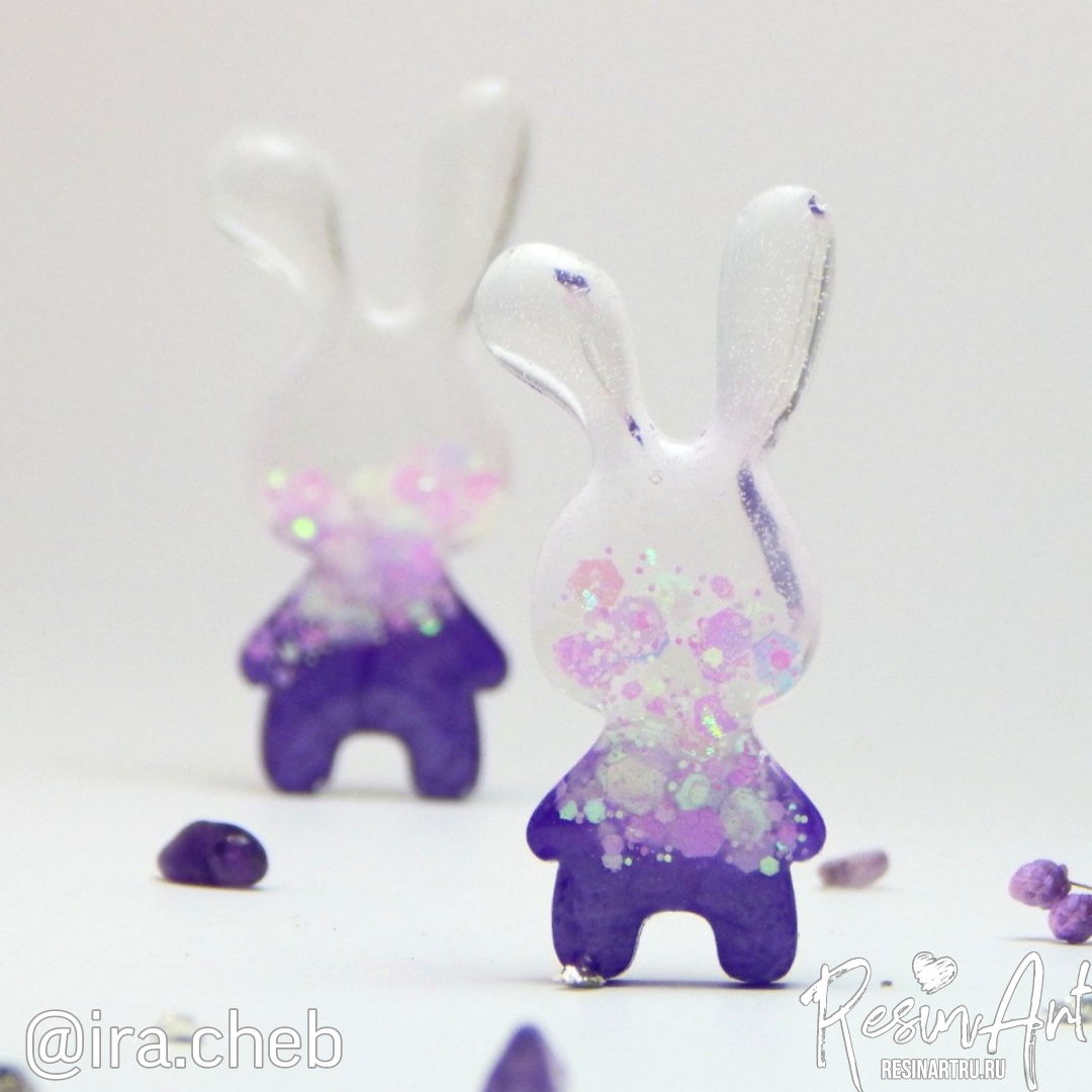 No. 367 Bunnies No. 1 Silicone Mold - image 5