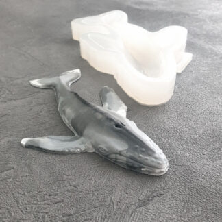 No. 339 Whale 3D Silicone Mold - image 1