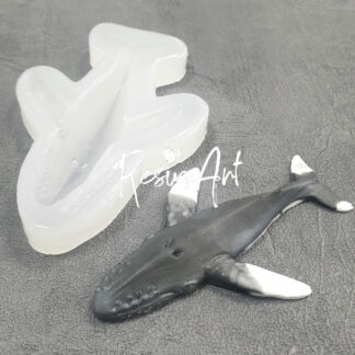 No. 340 Whale 3D (Small) Silicone Mold - image 1