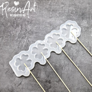 No. 684 Candy - Clover (Set) Silicone Mold - image 1