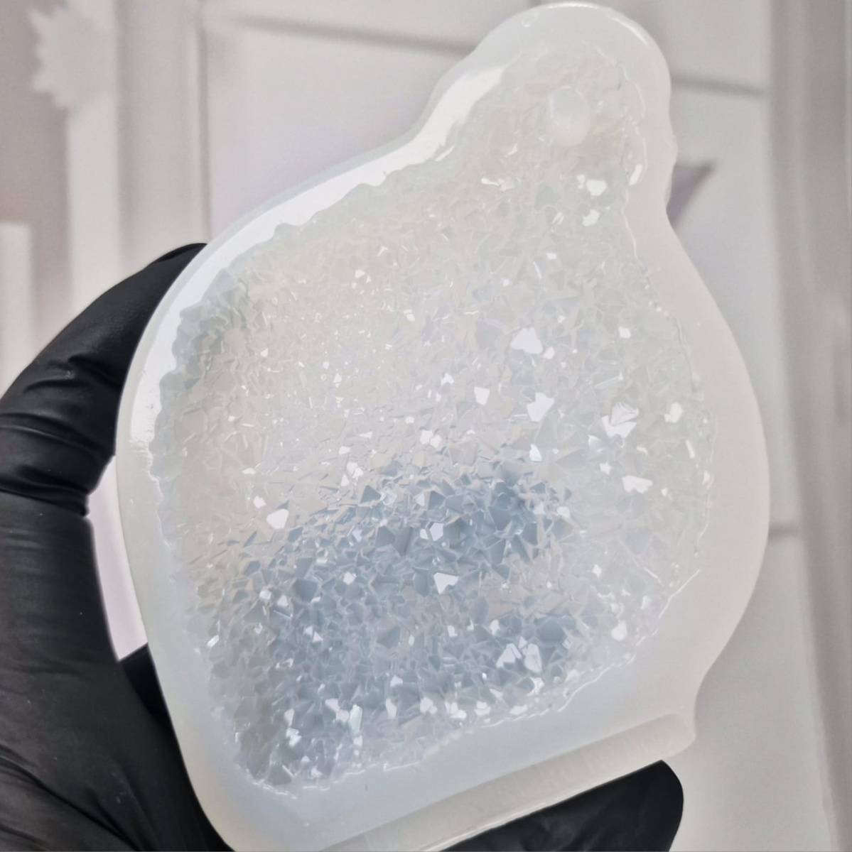 No. 865-S Christmas Ornament Crystal Lantern Silicone Mold - image 6
