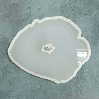 No. 319-S Stone Slice (Large Geode, 10 mm) Silicone Mold - image 1