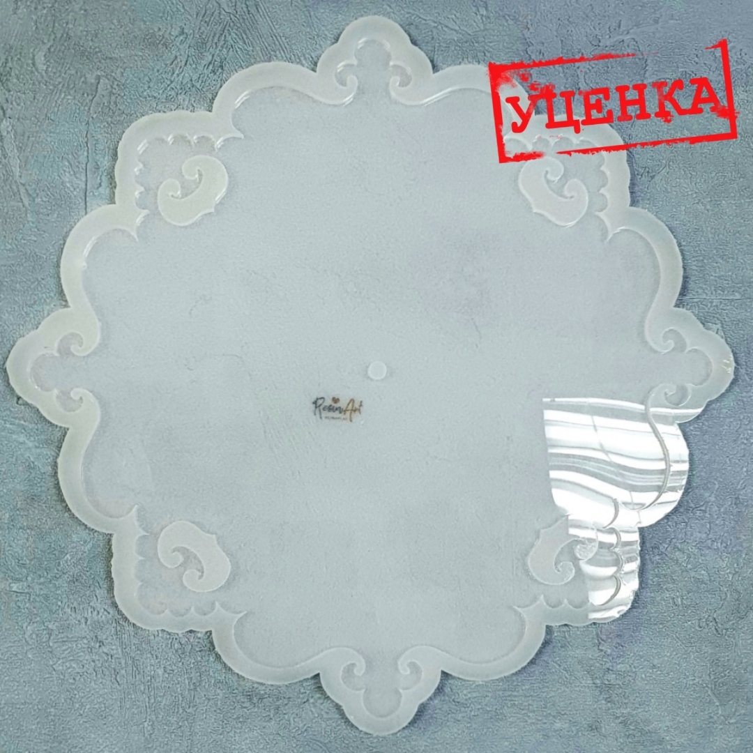 No. 286-U Tiered Stand Plate No. 3 (30 cm) Silicone Mold - image 1
